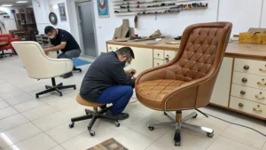 تعویض روکش صندلی اداری